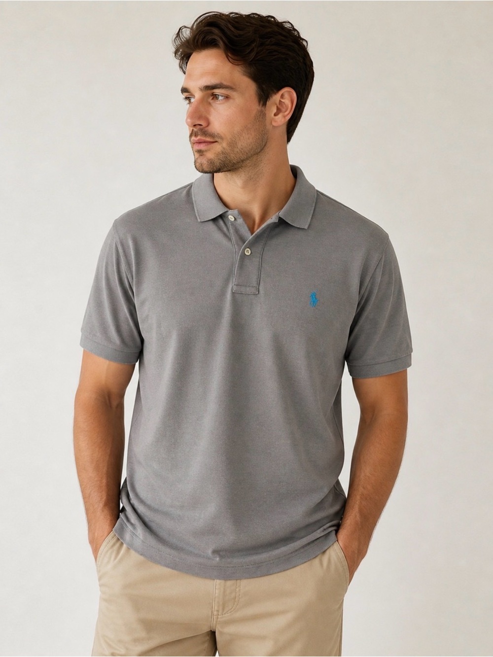 Polo Ralph Lauren Polo Shirt XL Blue Pony Logo Classic Fit Preppy Old Money